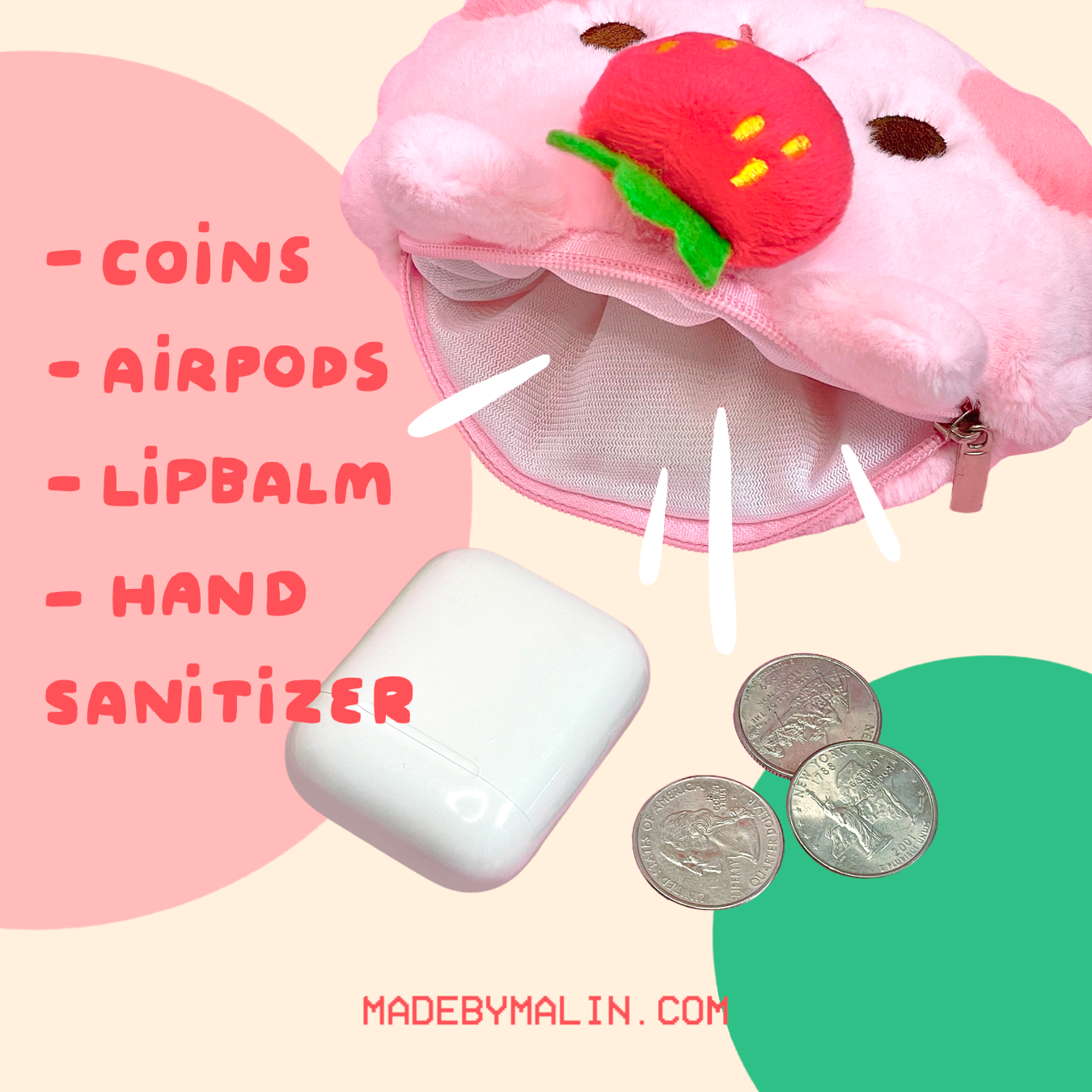 Penny Plush Coin Purse