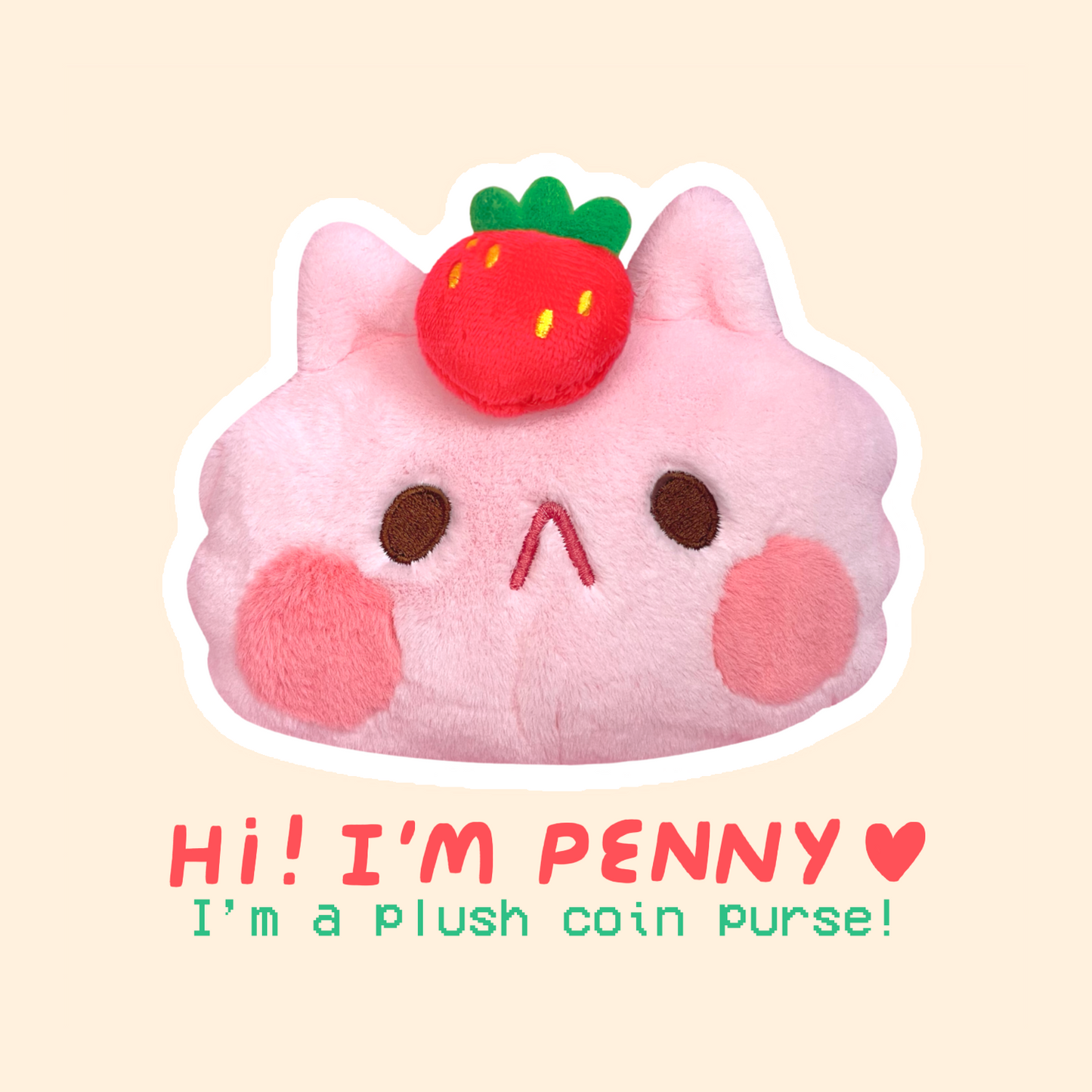 Penny Plush Coin Purse