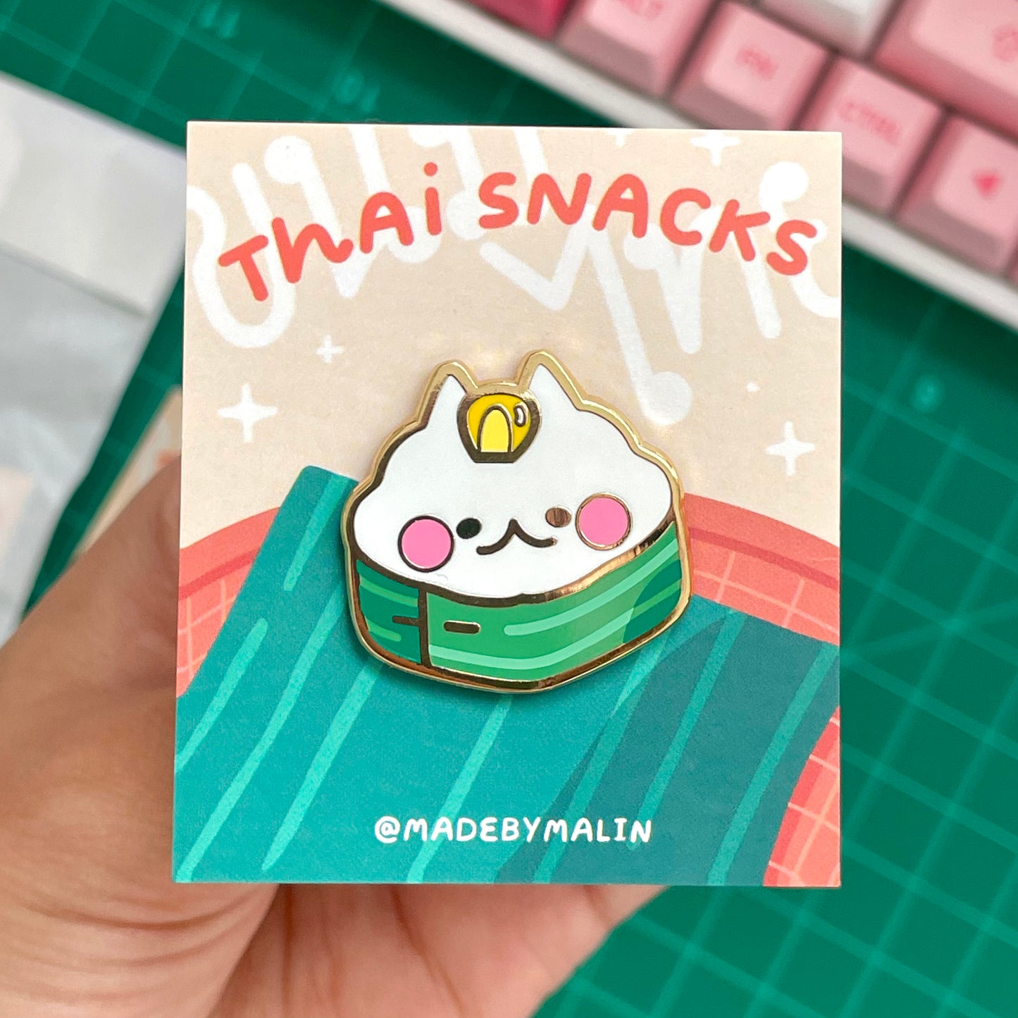 Thai Snacks Enamel Pins