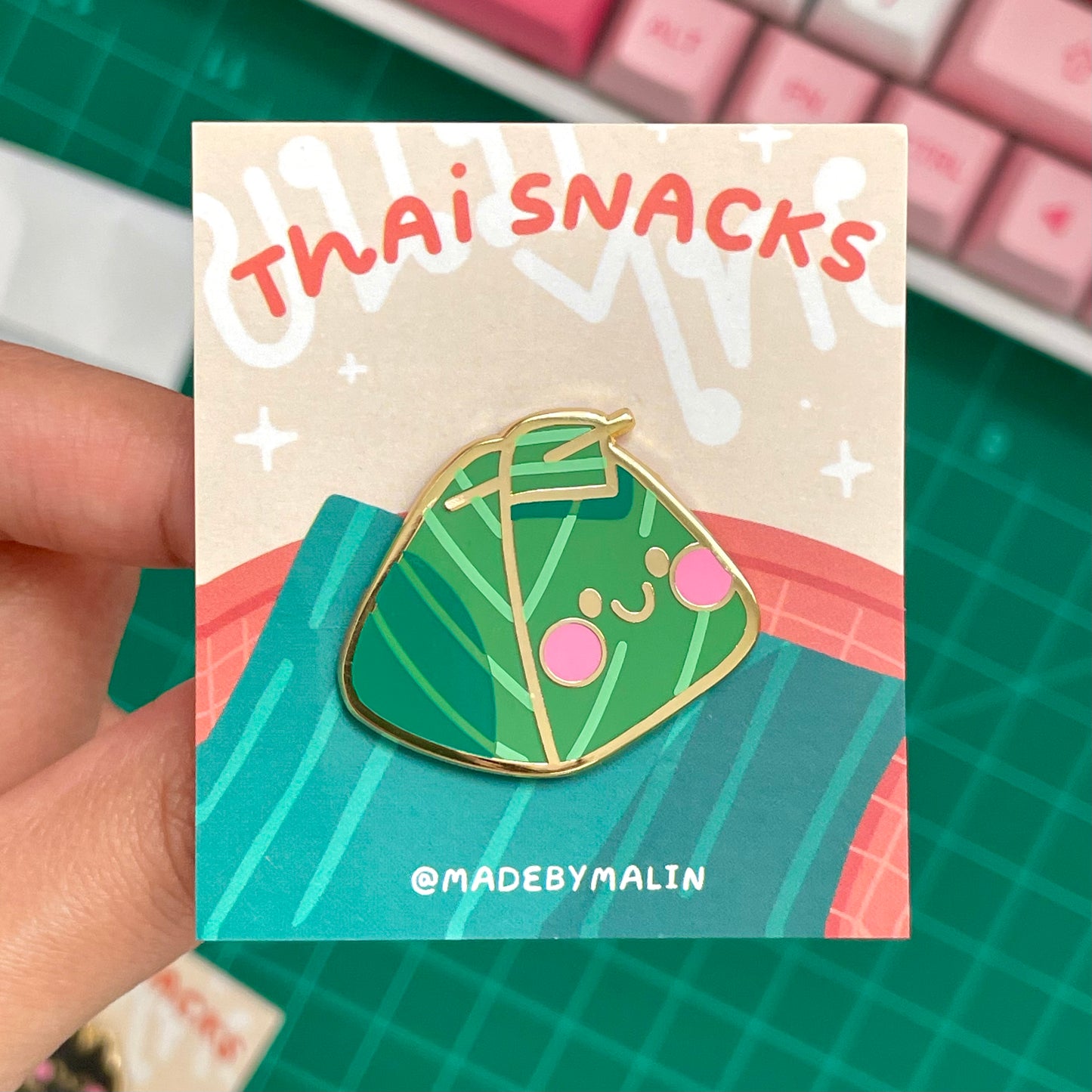 Thai Snacks Enamel Pins