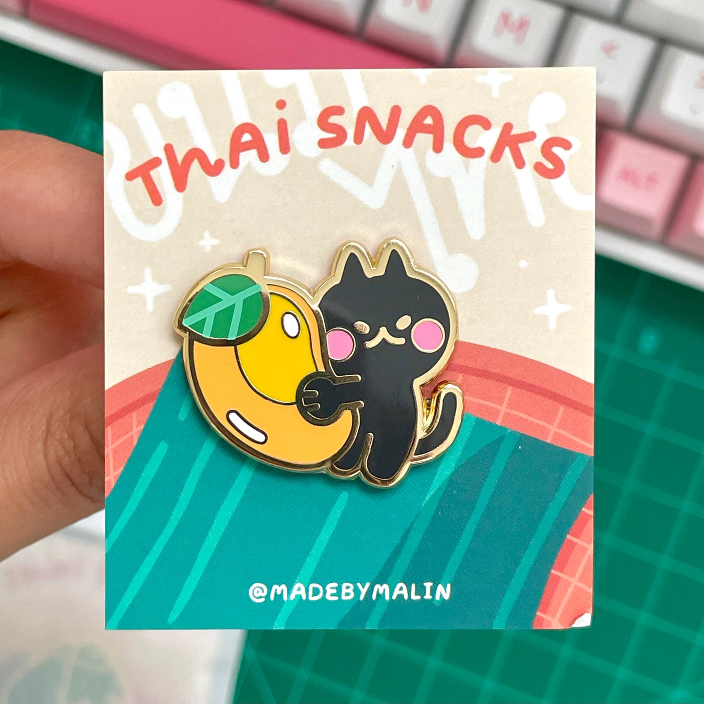 Thai Snacks Enamel Pins