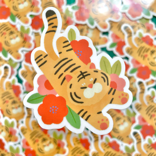 Year of the Tiger (Clear) Sticker