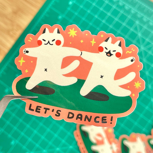 Let's Dance Jumbo Sticker
