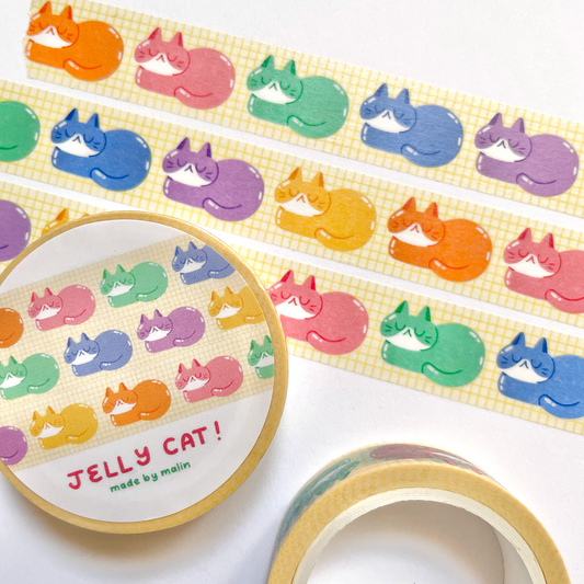 Jelly Cat Washi Tape