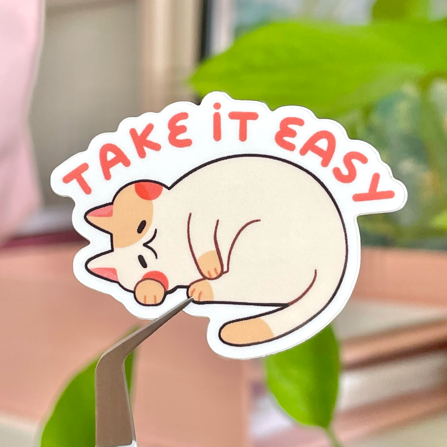 "Take it Easy" Sticker